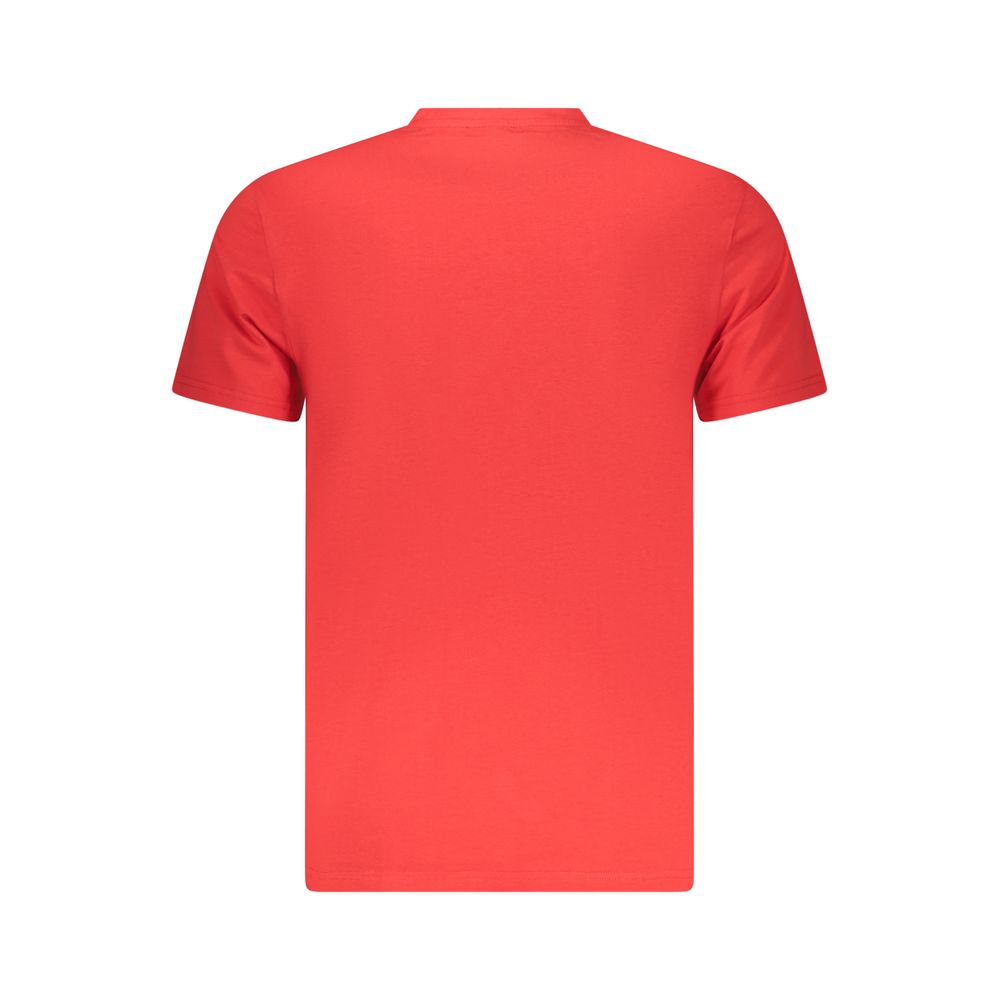 Rosso Baumwoll-T-Shirt für Herren