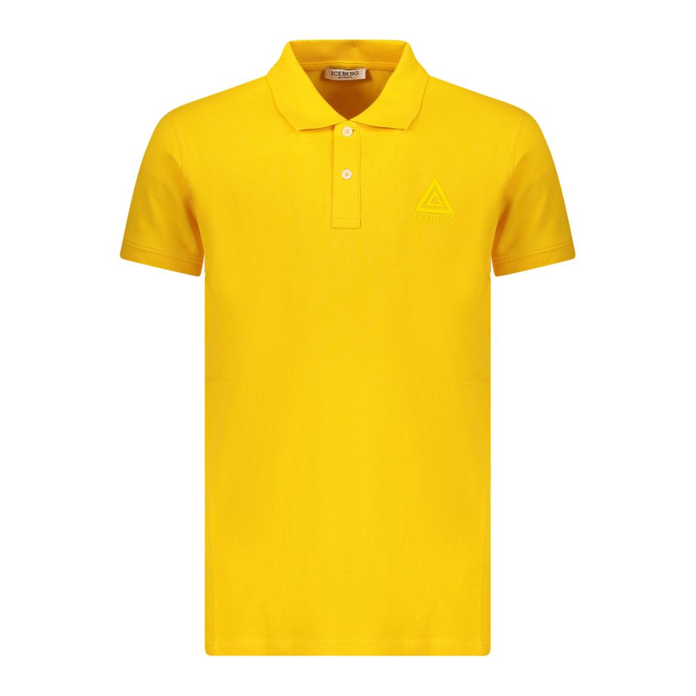 Gelbes Baumwoll-Poloshirt für Herren