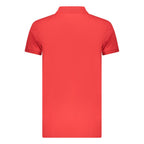Rotes Baumwoll-Poloshirt für Herren