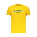 Gelbes Baumwoll-T-Shirt