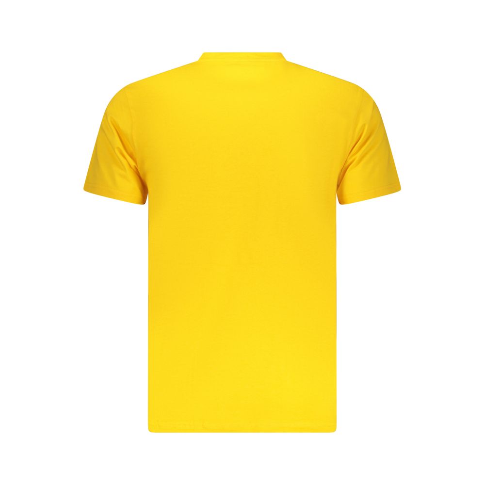 Gelbes Baumwoll-T-Shirt