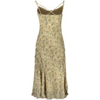Beiges Freizeitkleid aus Polyester