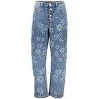 Blaue Baumwoll-Jeans Denim