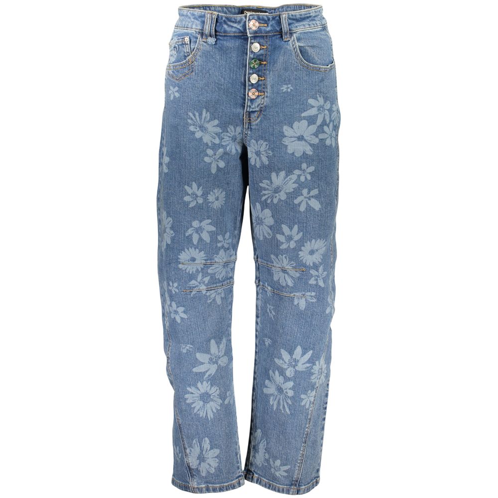 Blaue Baumwoll-Jeans Denim