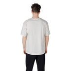 Graues Baumwoll-T-Shirt