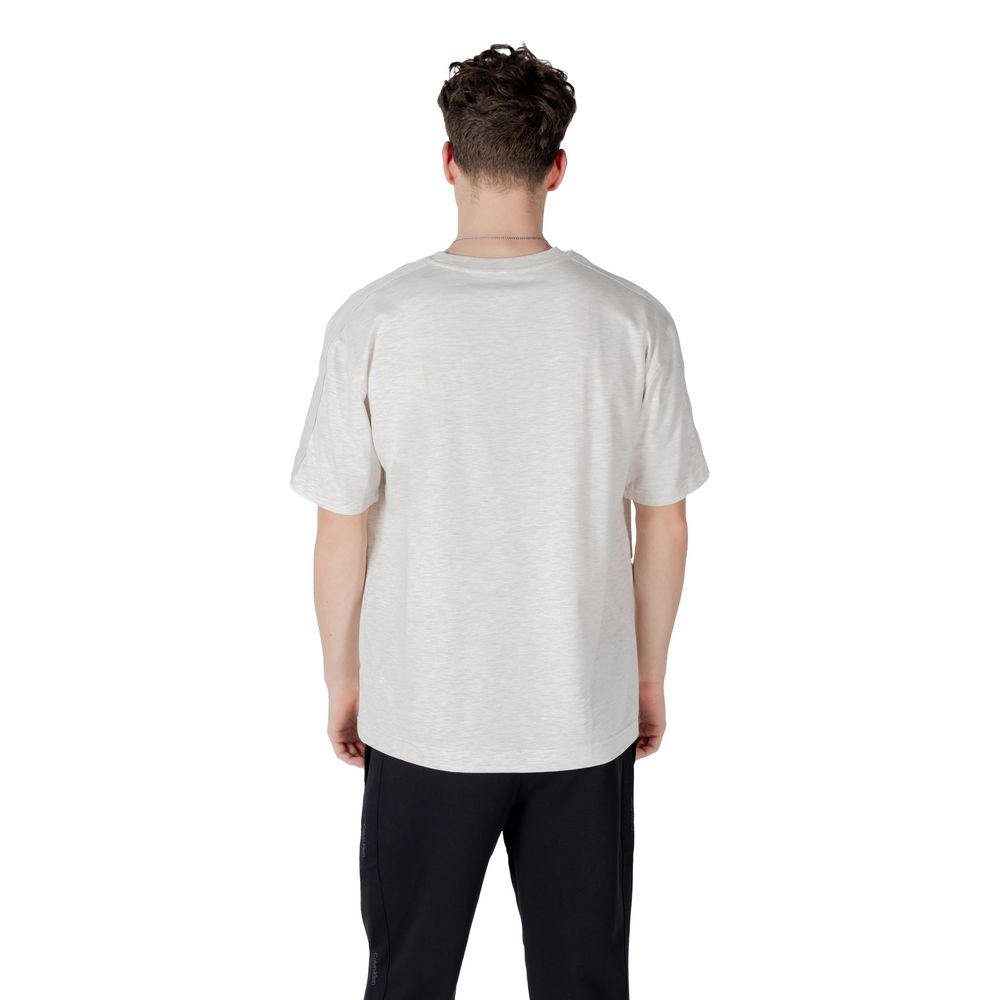 Graues Baumwoll-T-Shirt