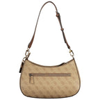 Damen-Handtasche aus beigem Polyurethan