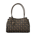 Braune Handtasche aus Polyethylen