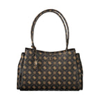 Braune Handtasche aus Polyethylen