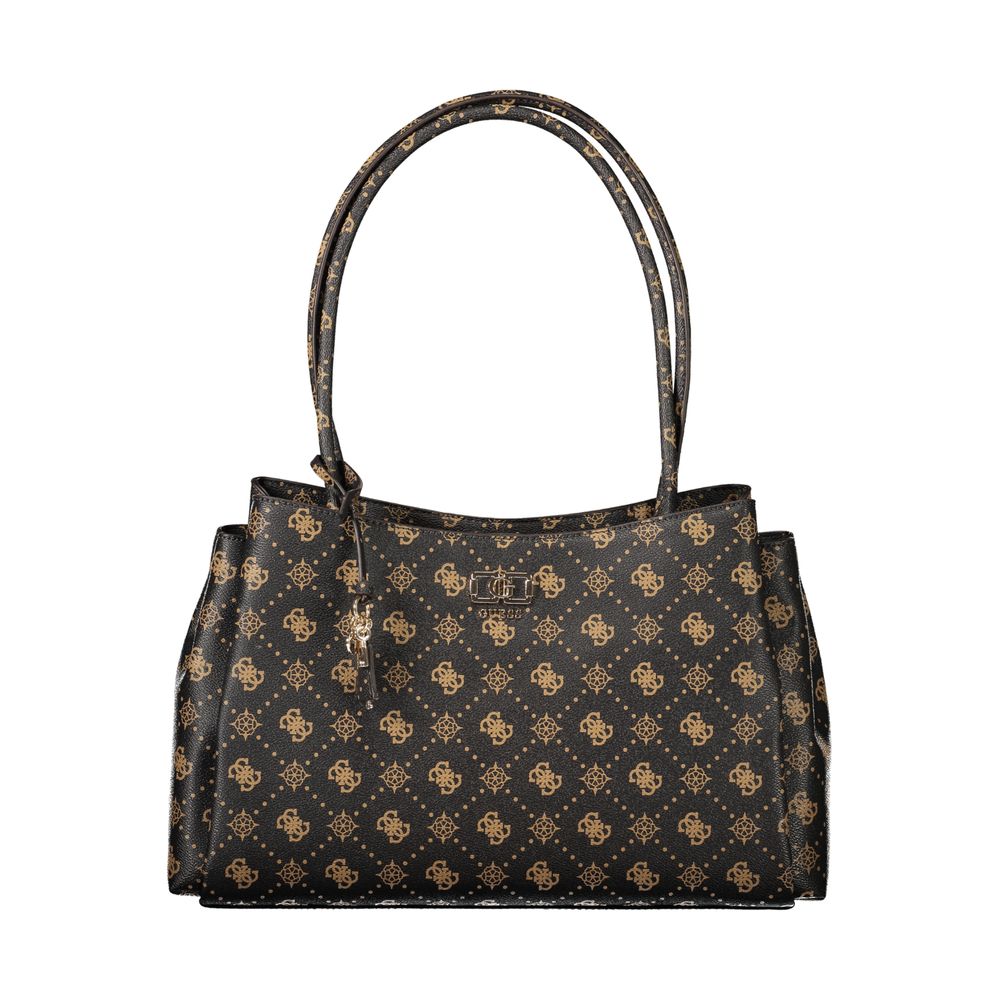 Braune Handtasche aus Polyethylen