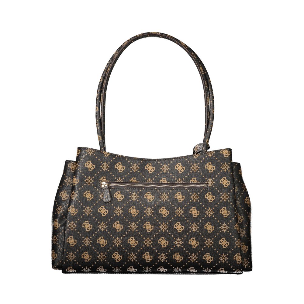 Braune Handtasche aus Polyethylen