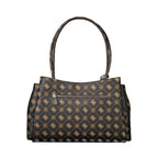 Braune Handtasche aus Polyethylen