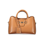 Braune Handtasche aus Polyethylen