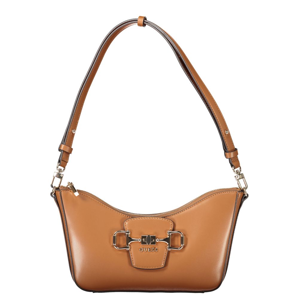 Braune Handtasche aus Polyethylen