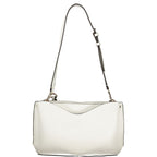 Weiße Damen-Handtasche aus Polyurethan
