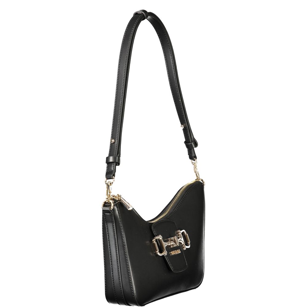 Damen-Handtasche aus beigem Polyurethan