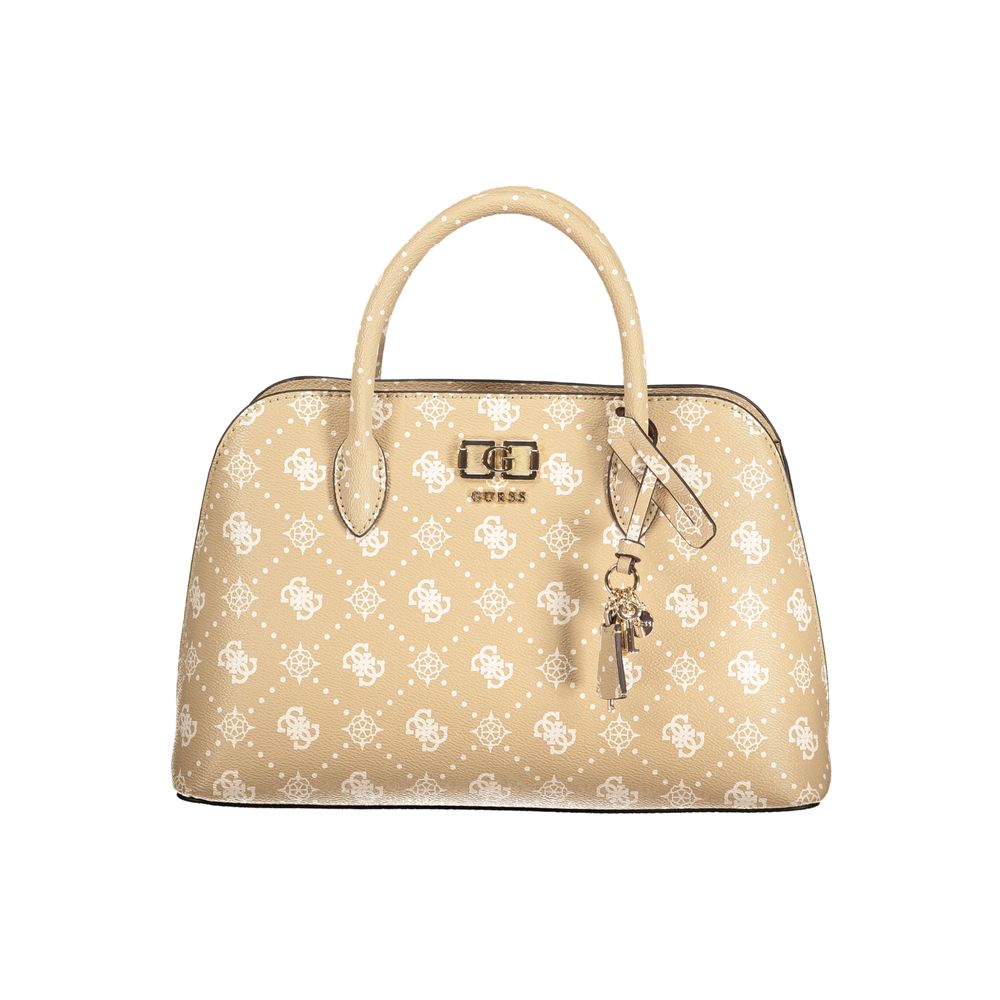 Schwarze Schultertasche aus Polyurethan für Damen