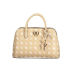 Schwarze Schultertasche aus Polyurethan für Damen