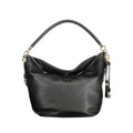 Schwarze Handtasche aus Polyethylen
