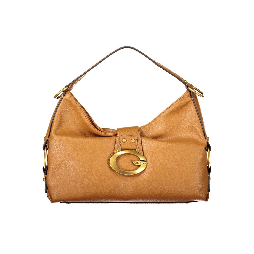 Braune Handtasche aus Polyethylen