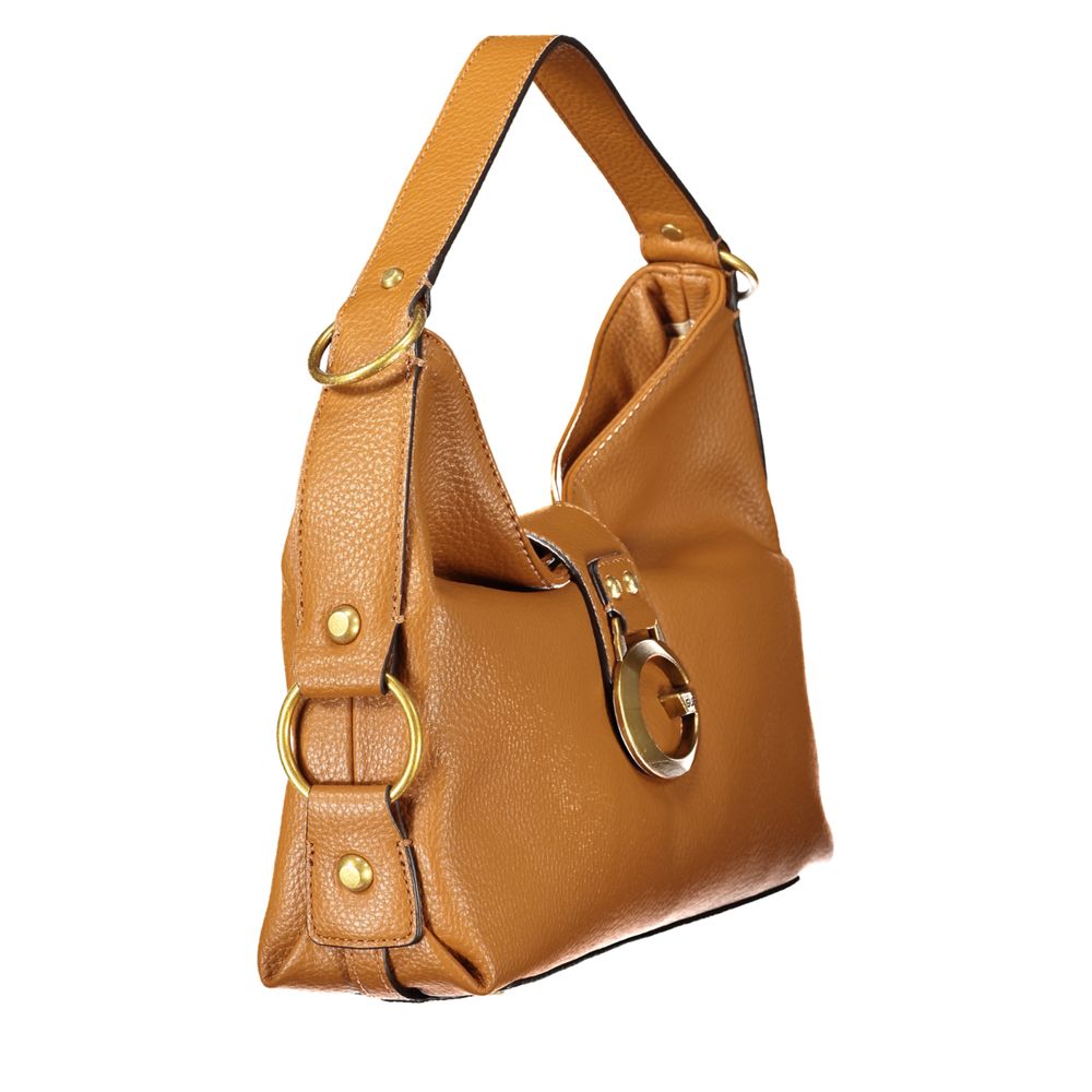 Braune Handtasche aus Polyethylen