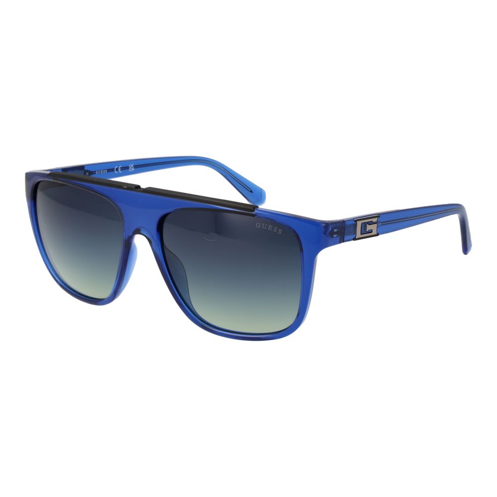 Blaue Sonnenbrille