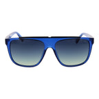 Blaue Sonnenbrille