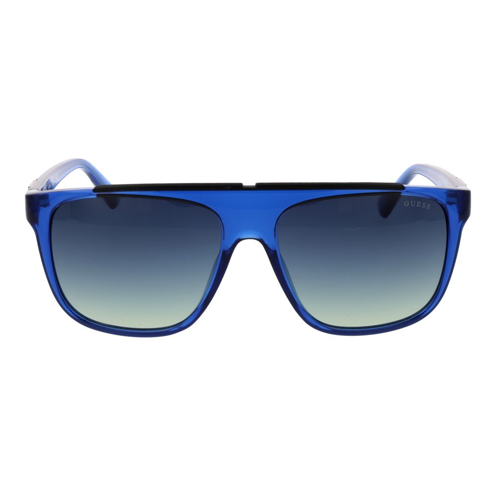Blaue Sonnenbrille