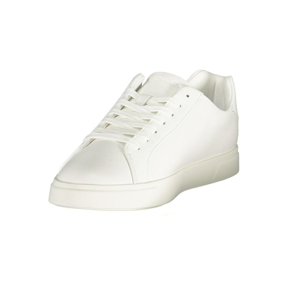 Weißer Herren-Sneaker aus Polyurethan
