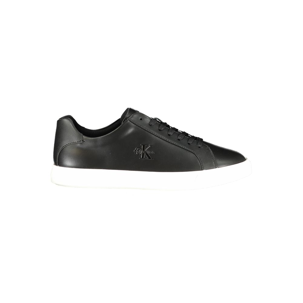 Schwarzer Sneaker aus Polyurethan für Herren