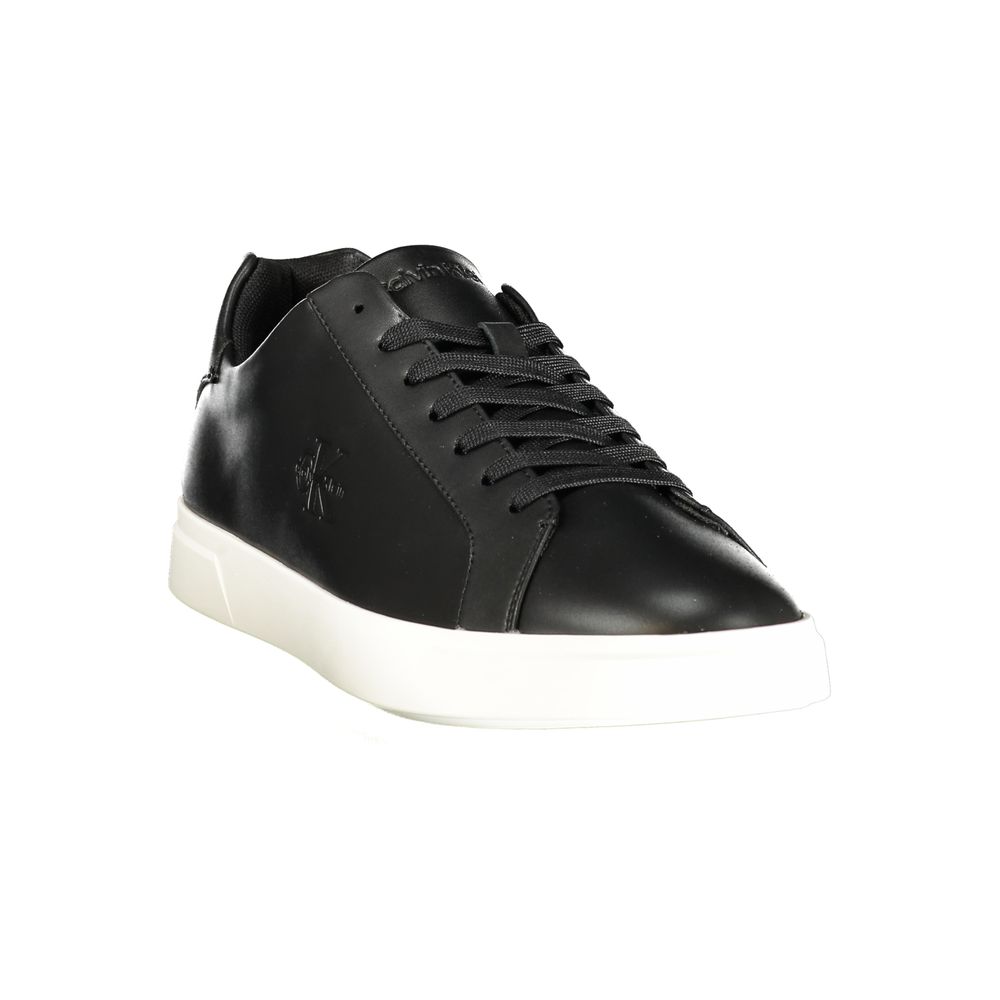 Schwarzer Sneaker aus Polyurethan für Herren
