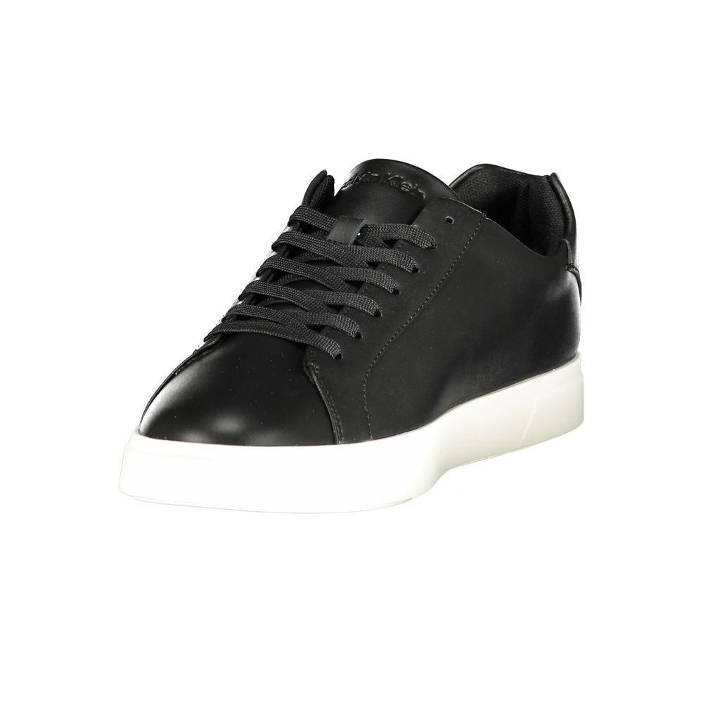 Schwarzer Sneaker aus Polyurethan für Herren