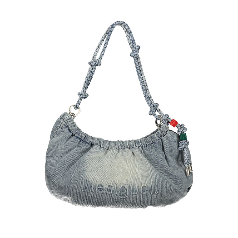 Azzurro Baumwoll-Damenhandtasche