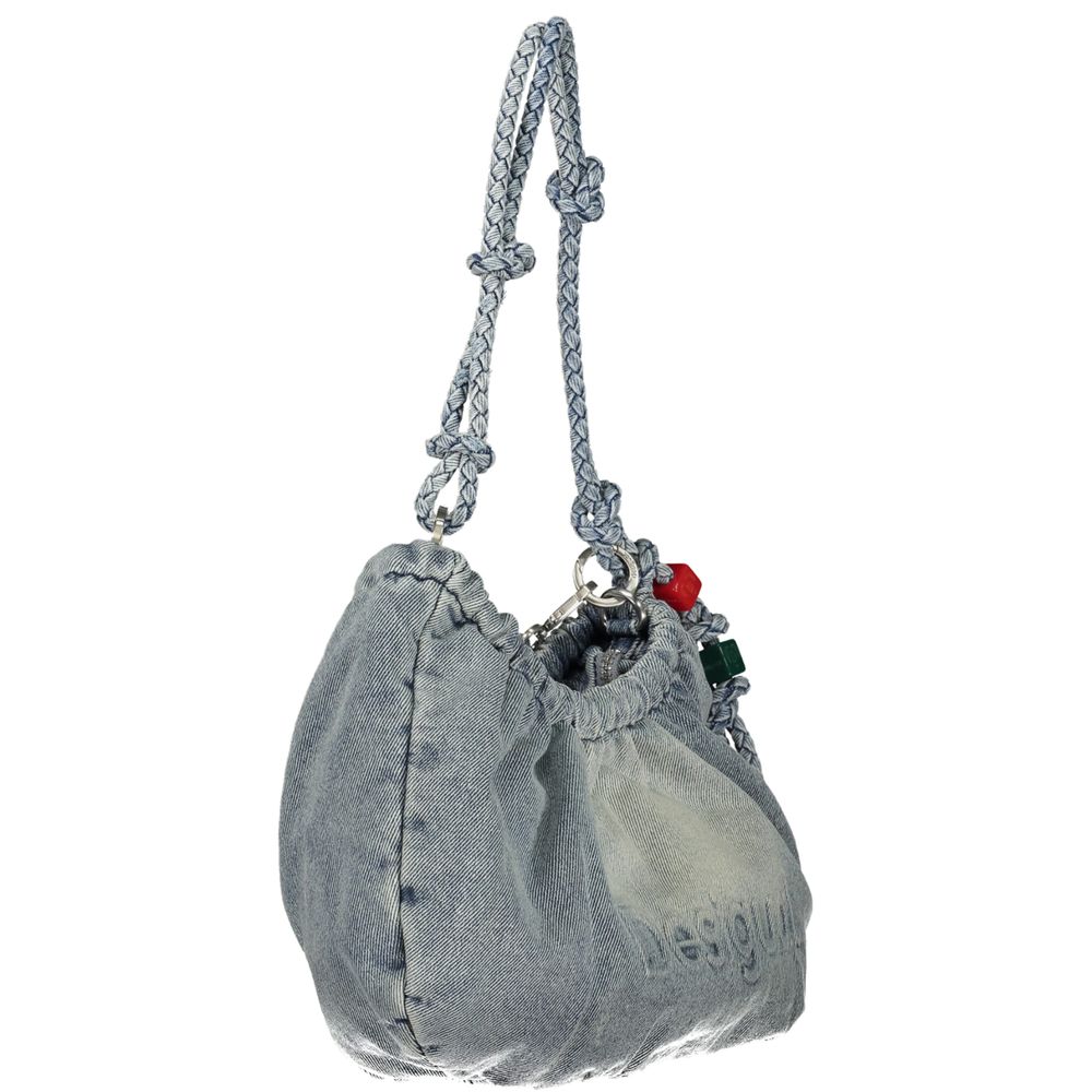 Azzurro Baumwoll-Damenhandtasche