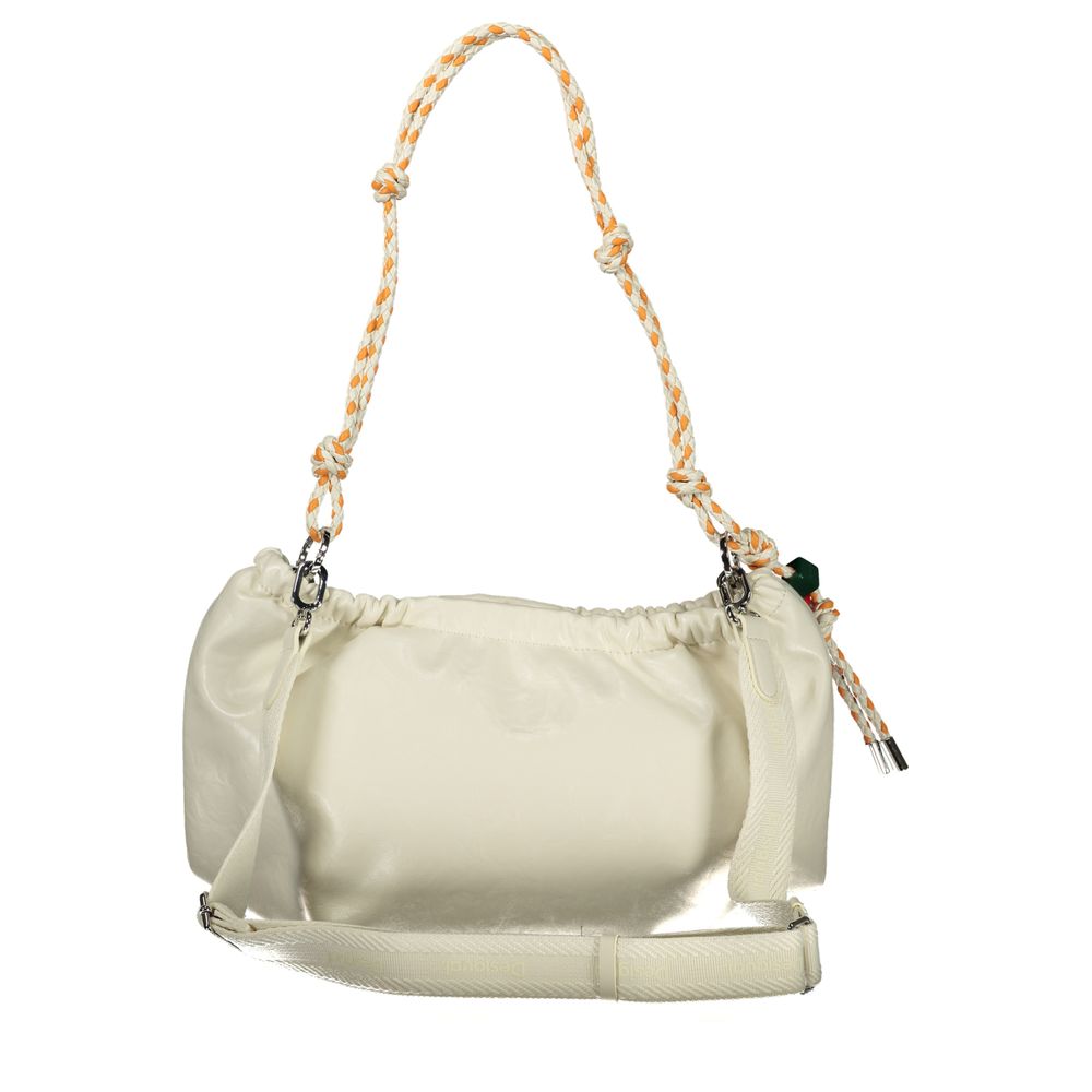 Weiße Handtasche aus Polyethylen