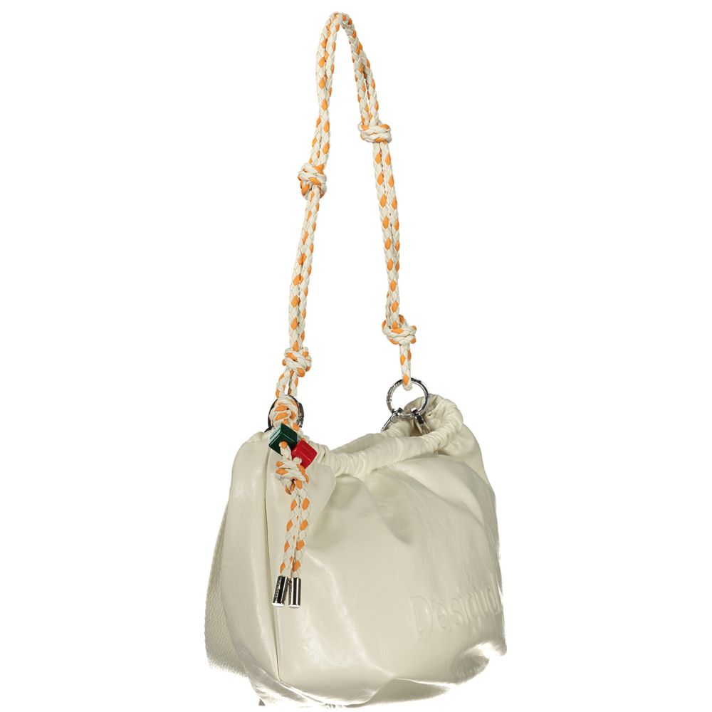 Weiße Handtasche aus Polyethylen