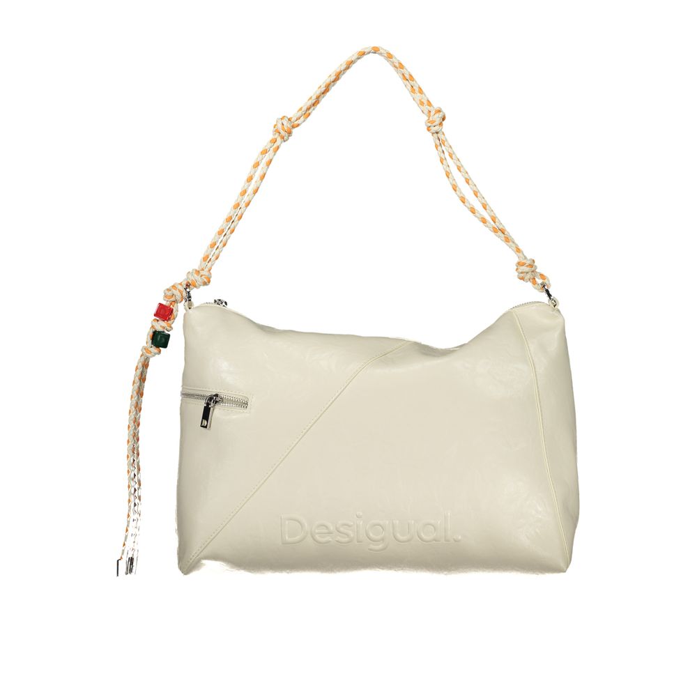 Weiße Handtasche aus Polyethylen
