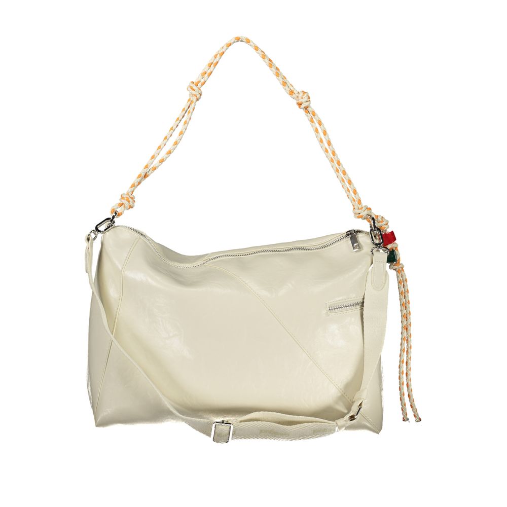 Weiße Handtasche aus Polyethylen