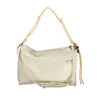 Weiße Handtasche aus Polyethylen