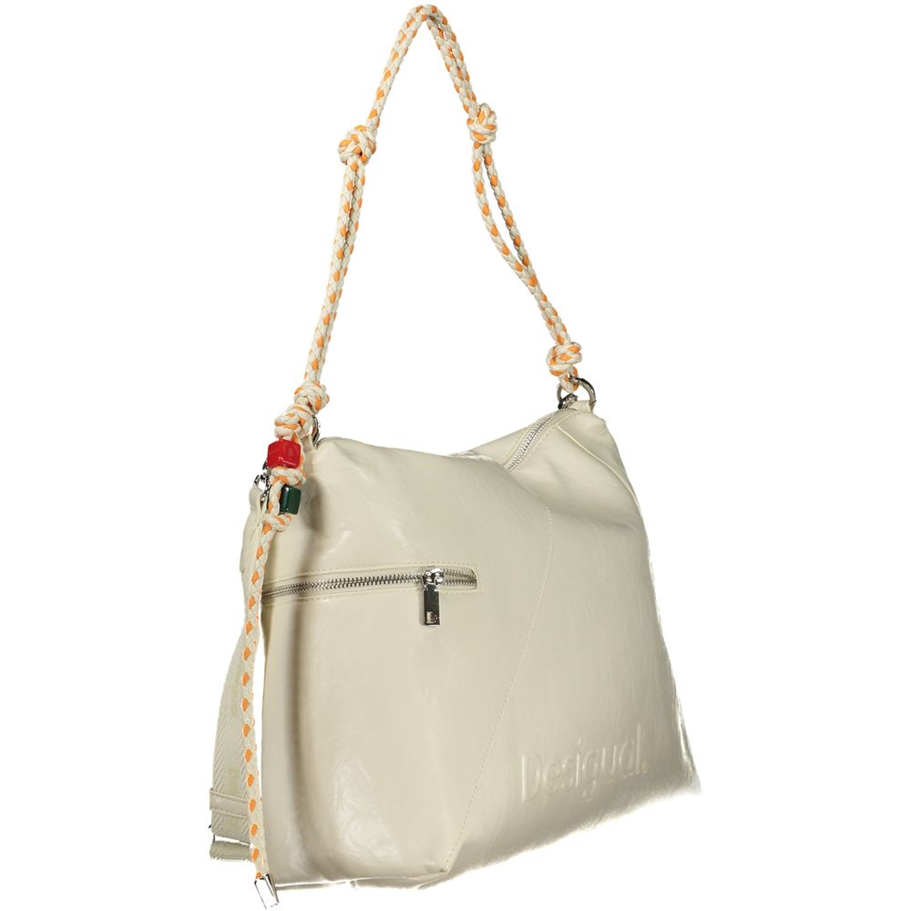 Weiße Handtasche aus Polyethylen