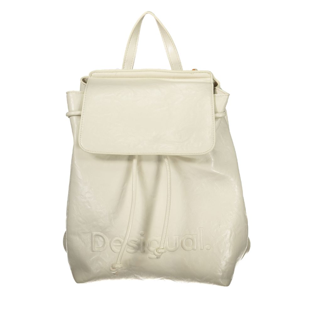 Rucksack aus weißem Polyethylen