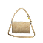 Damen-Handtasche aus beigem Polyurethan