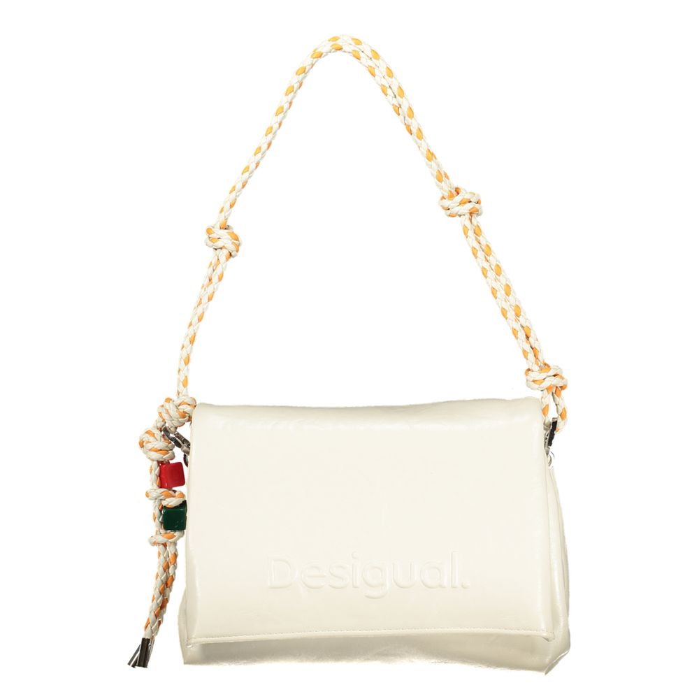 Weiße Handtasche aus Polyethylen