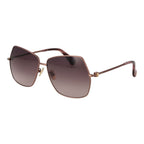 Sonnenbrille aus Bronze-Metall Max Mara