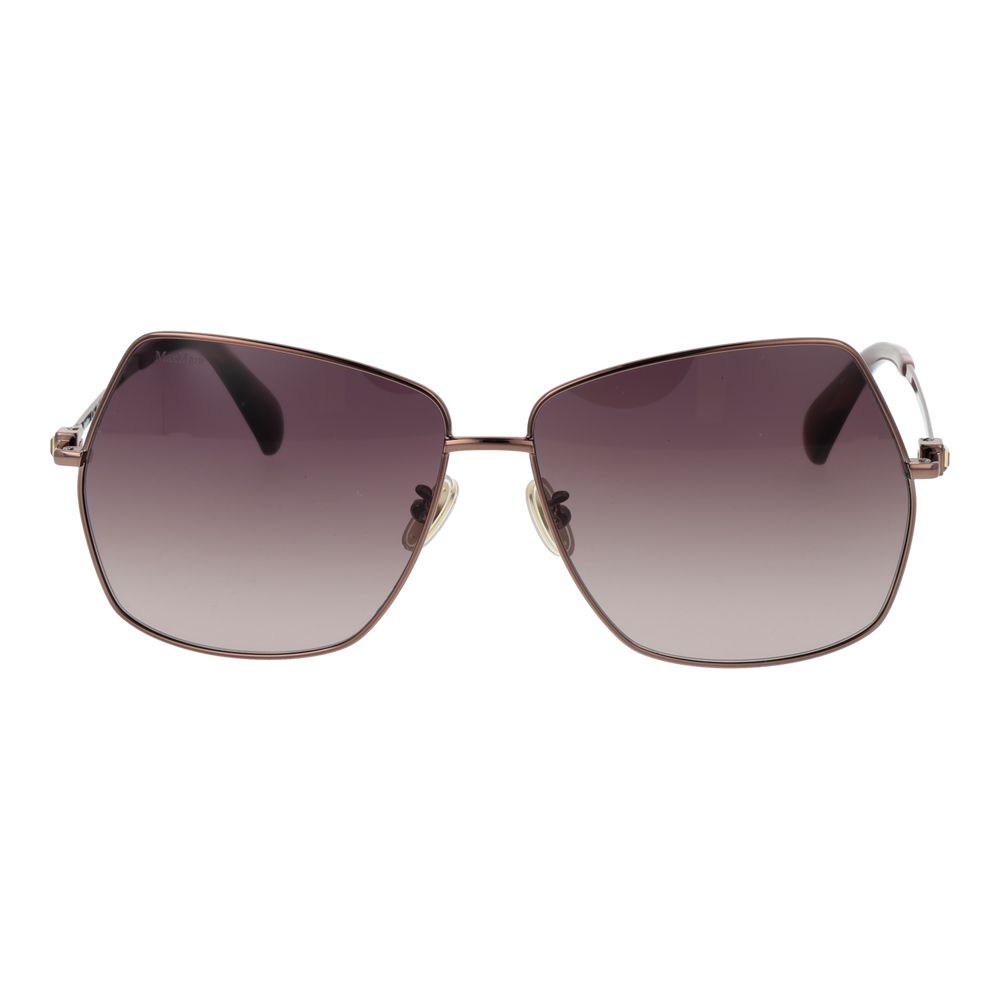 Sonnenbrille aus Bronze-Metall Max Mara
