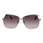 Sonnenbrille aus Bronze-Metall Max Mara