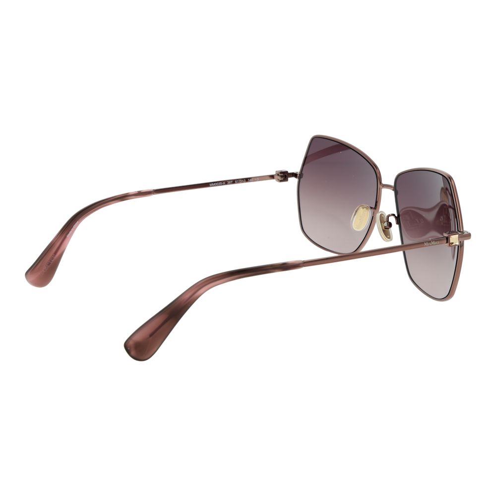 Sonnenbrille aus Bronze-Metall Max Mara