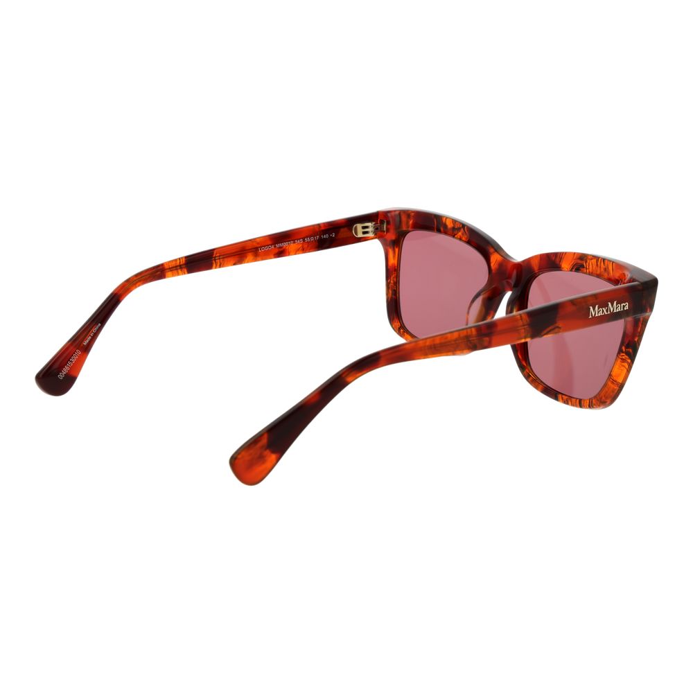 Braune Sonnenbrille aus Kunststoff 1046426