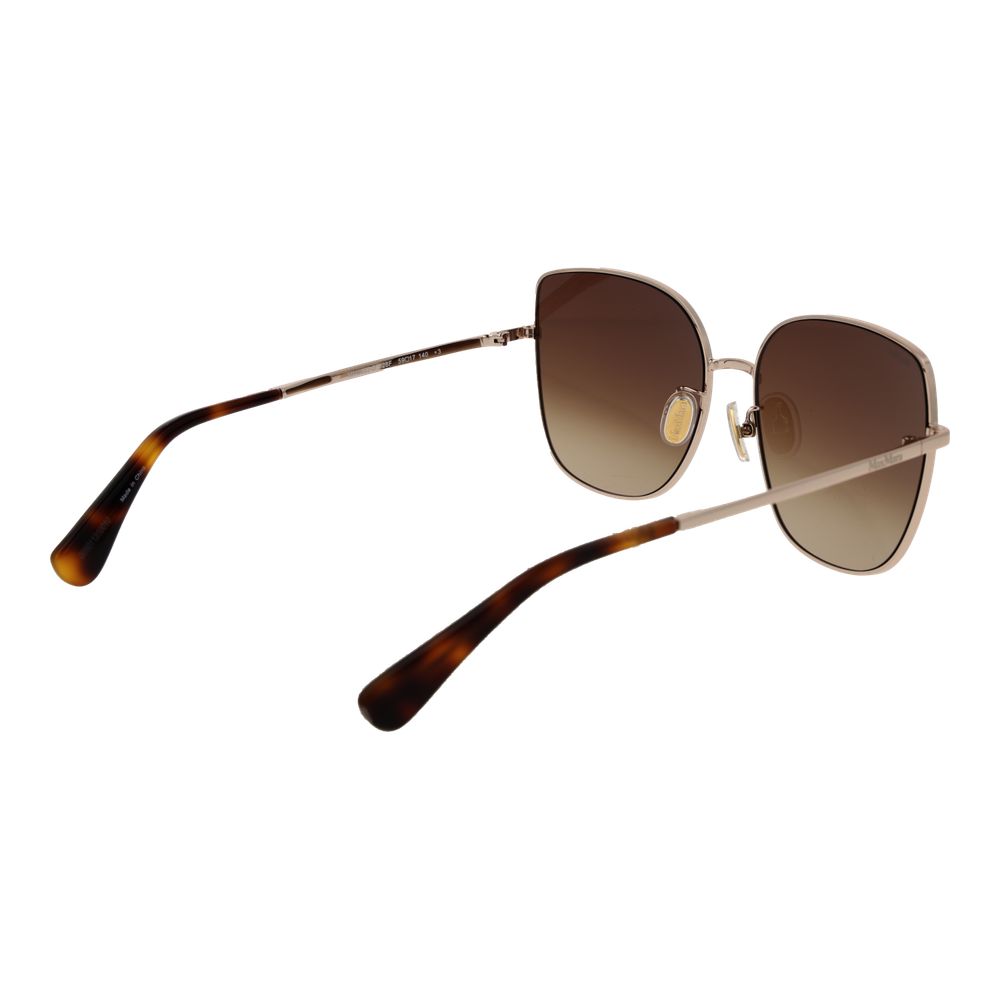 Roségoldfarbene Sonnenbrille aus Metall 1057540