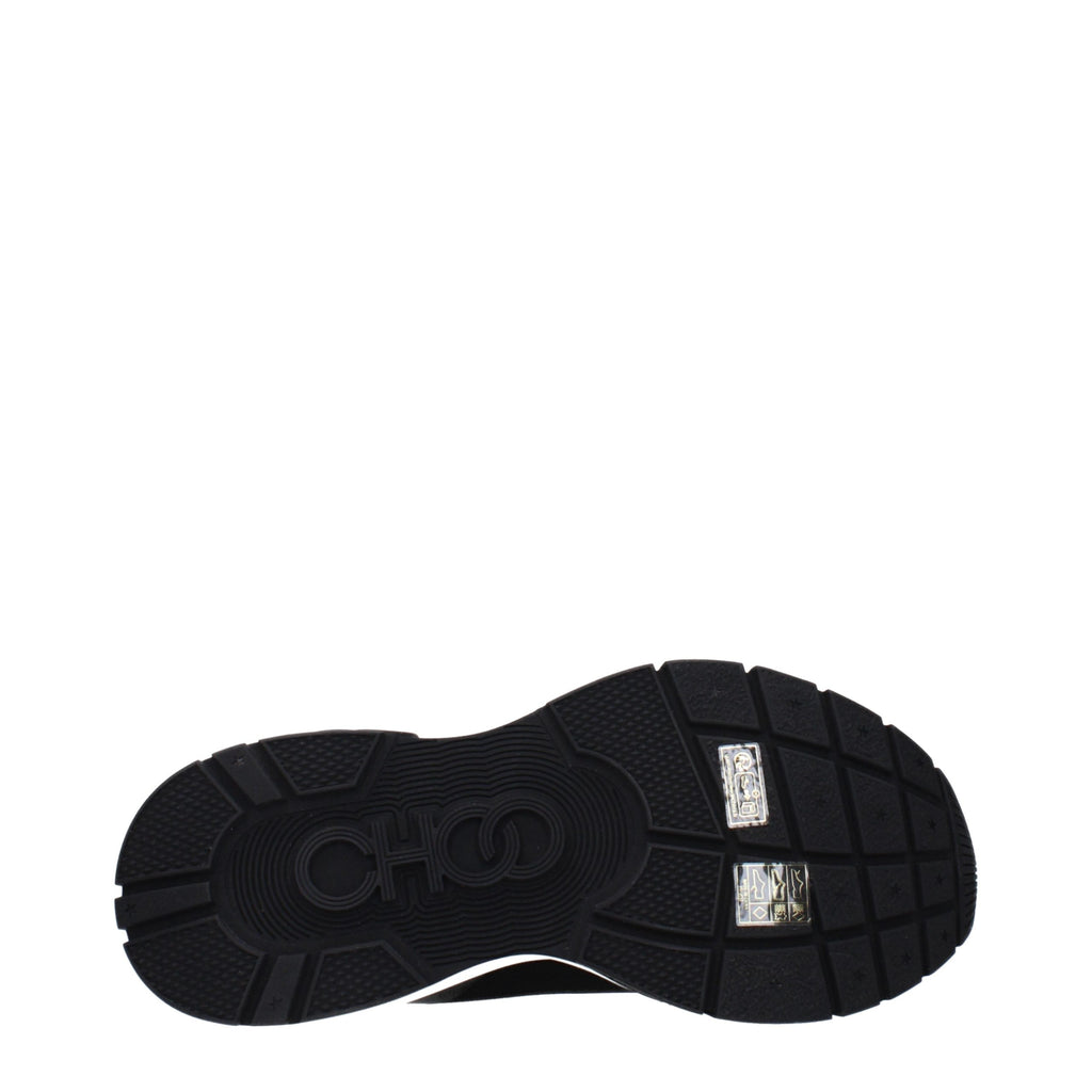 Schwarze Stiefeletten aus Stoff